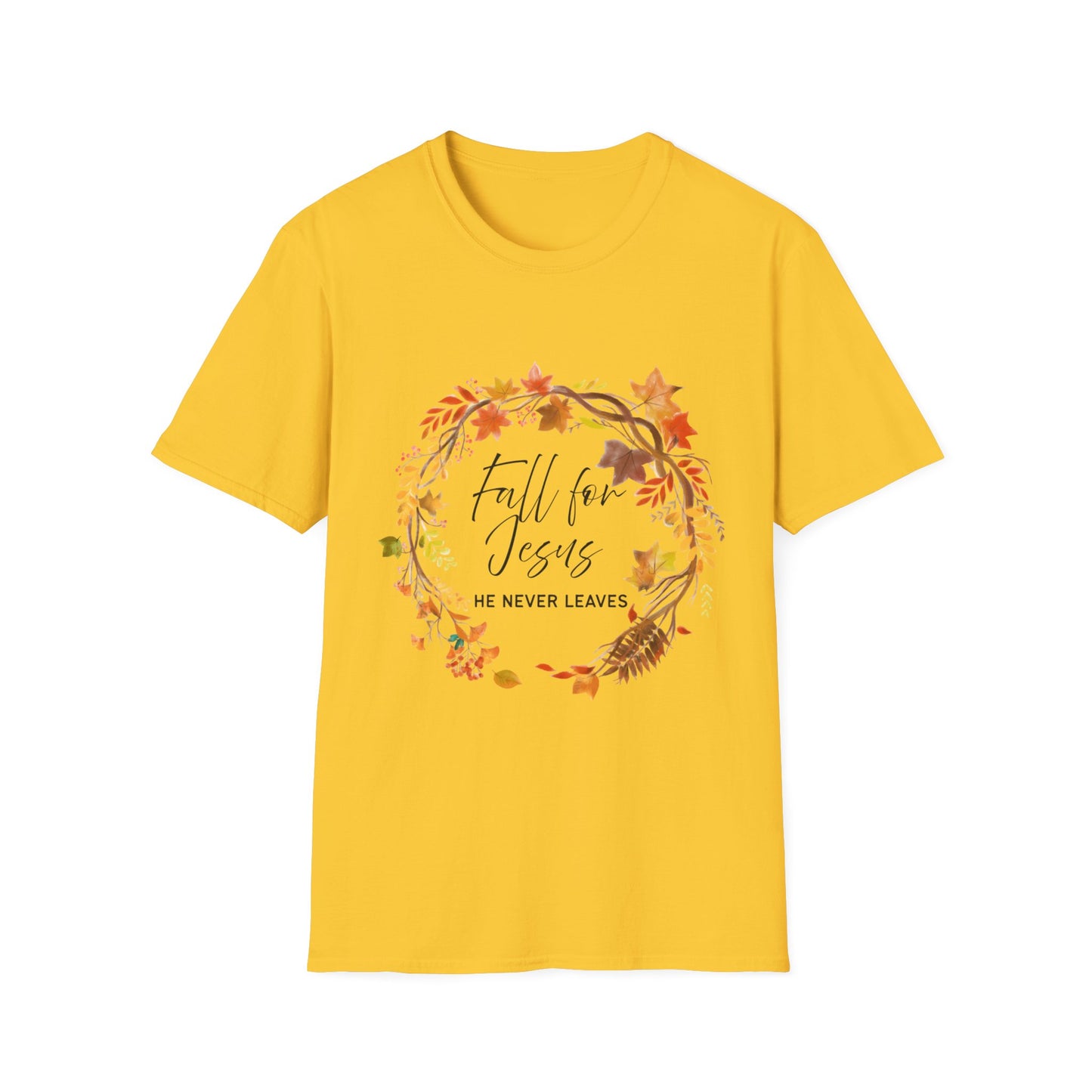 Fall for Jesus T-Shirt 100% Cotton