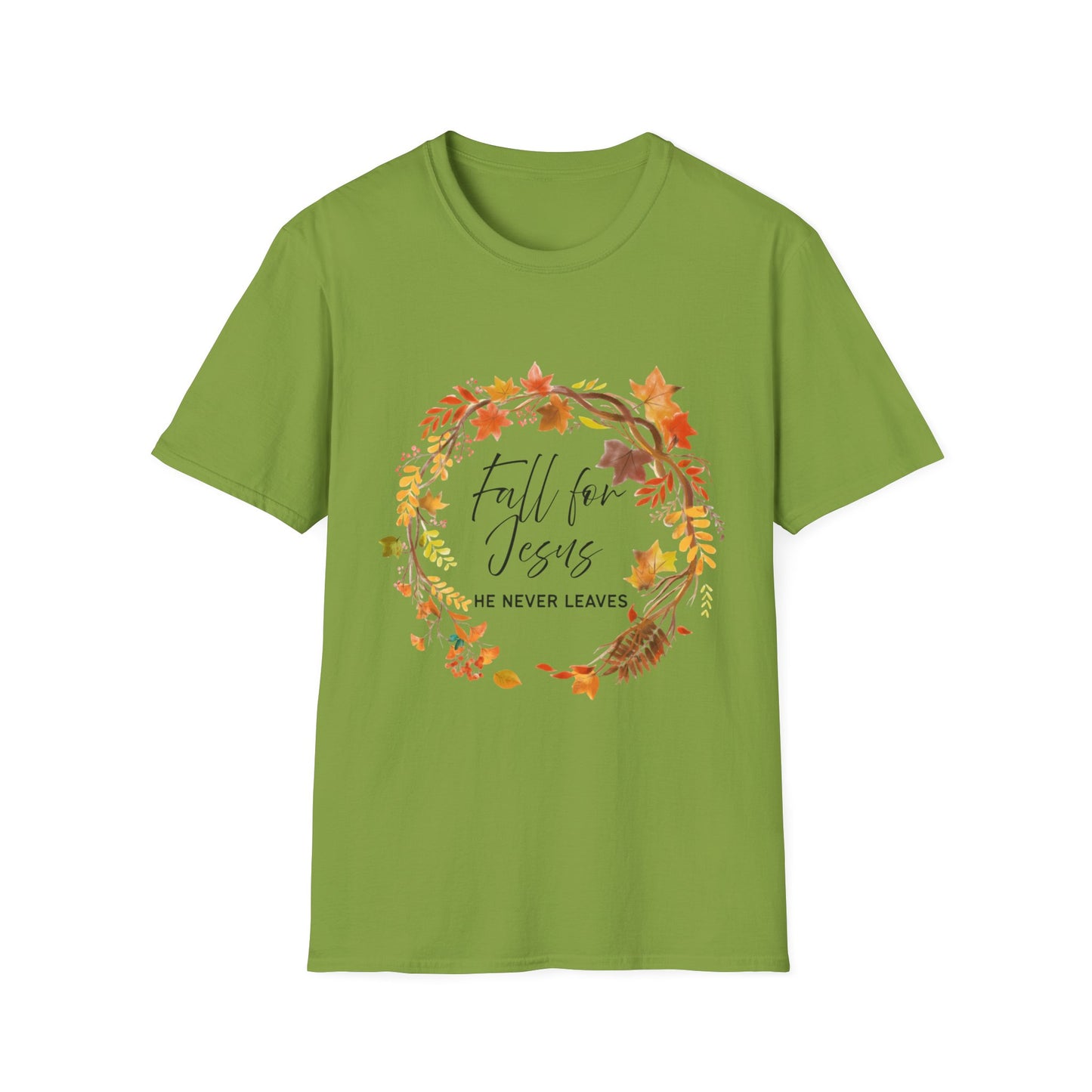 Fall for Jesus T-Shirt 100% Cotton