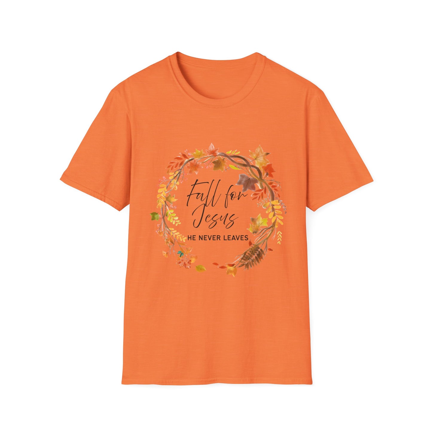 Fall for Jesus T-Shirt 100% Cotton