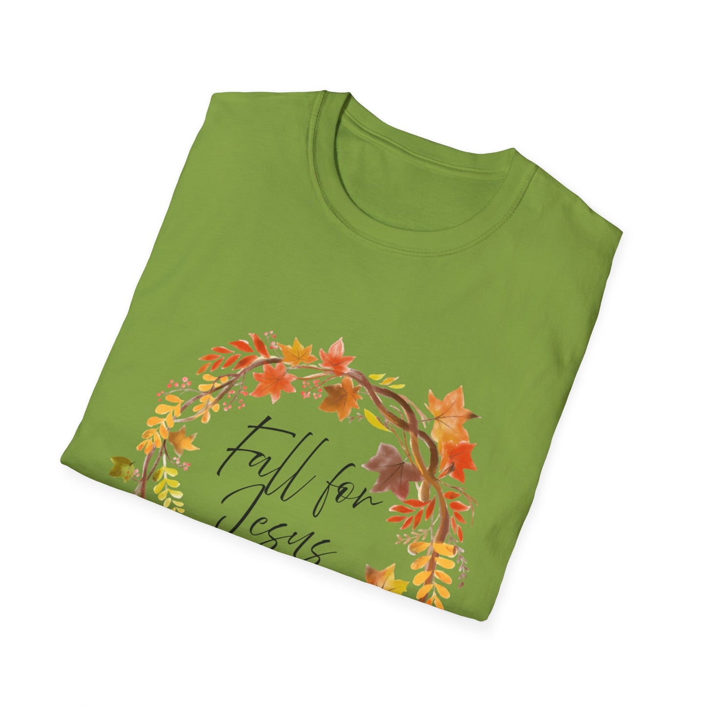 Fall for Jesus T-Shirt 100% Cotton