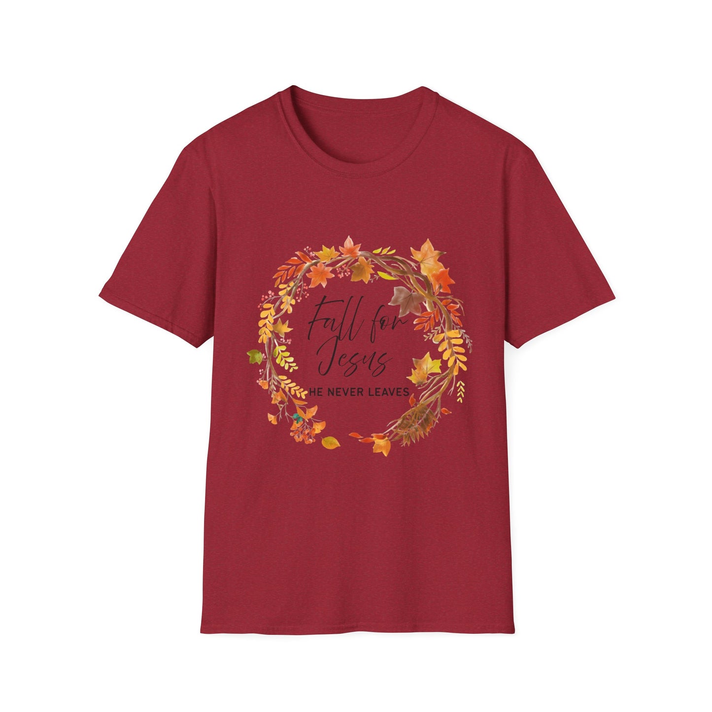 Fall for Jesus T-Shirt 100% Cotton