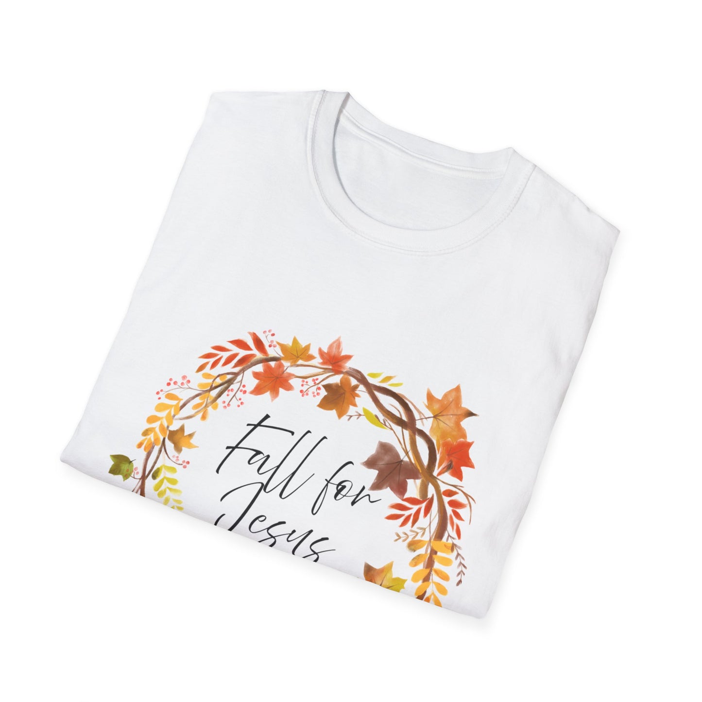 Fall for Jesus T-Shirt 100% Cotton