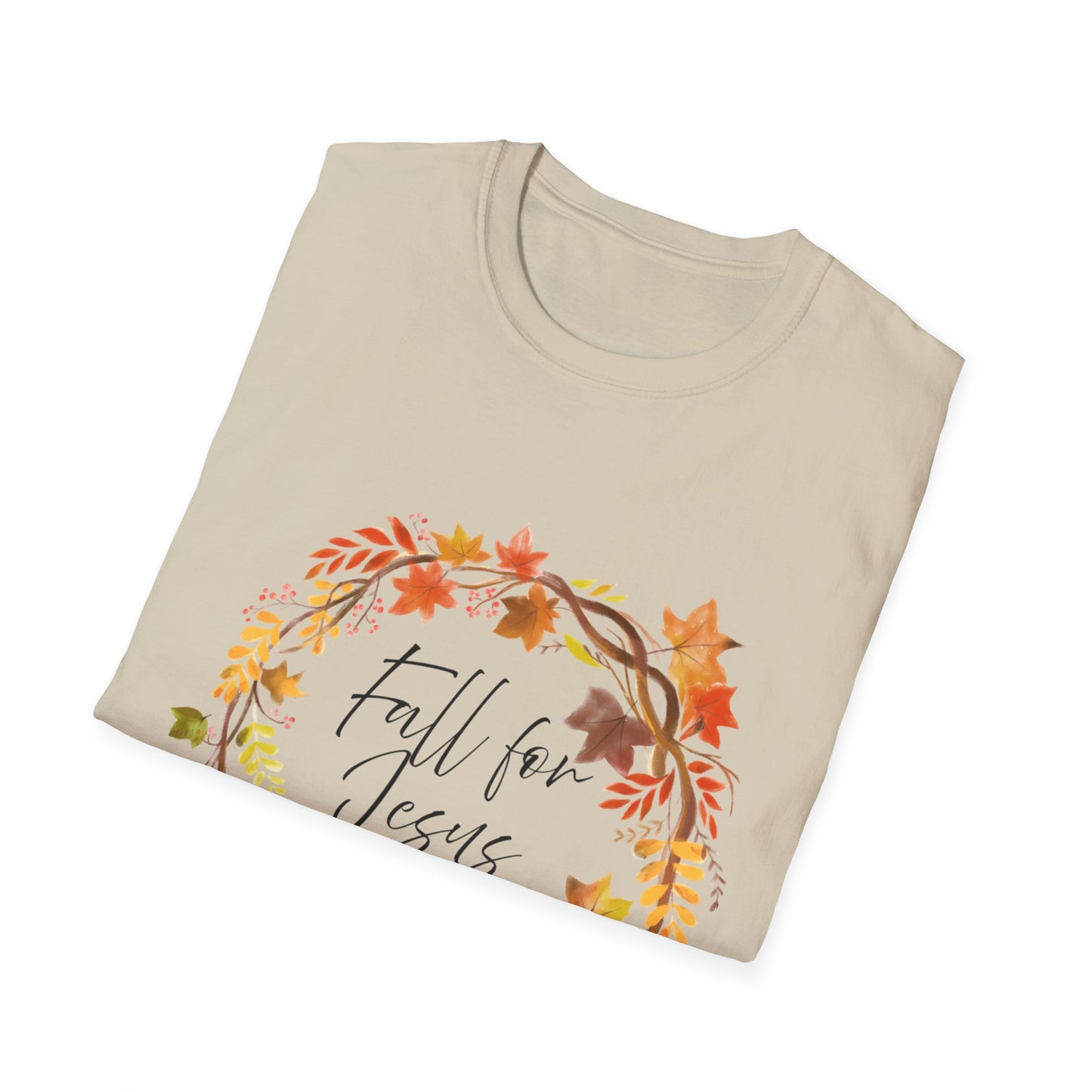 Fall for Jesus T-Shirt 100% Cotton