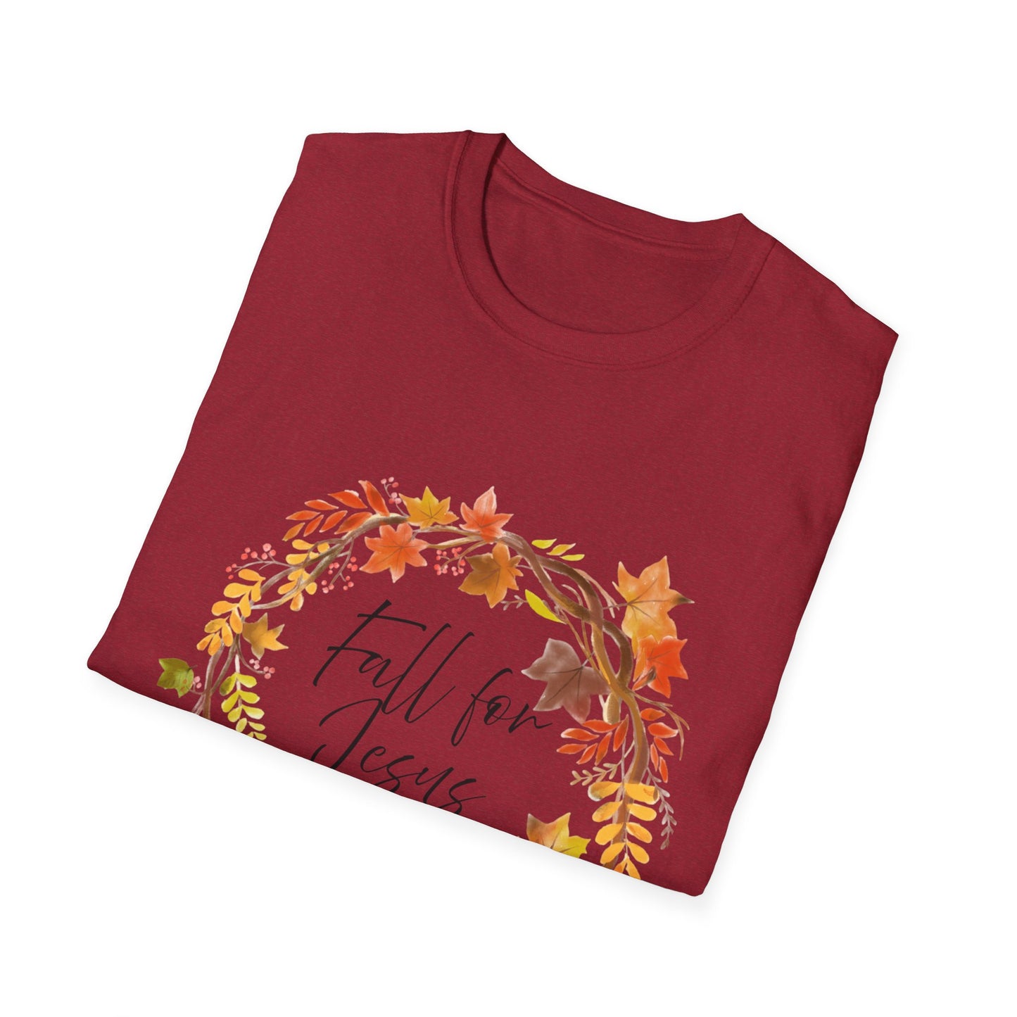 Fall for Jesus T-Shirt 100% Cotton