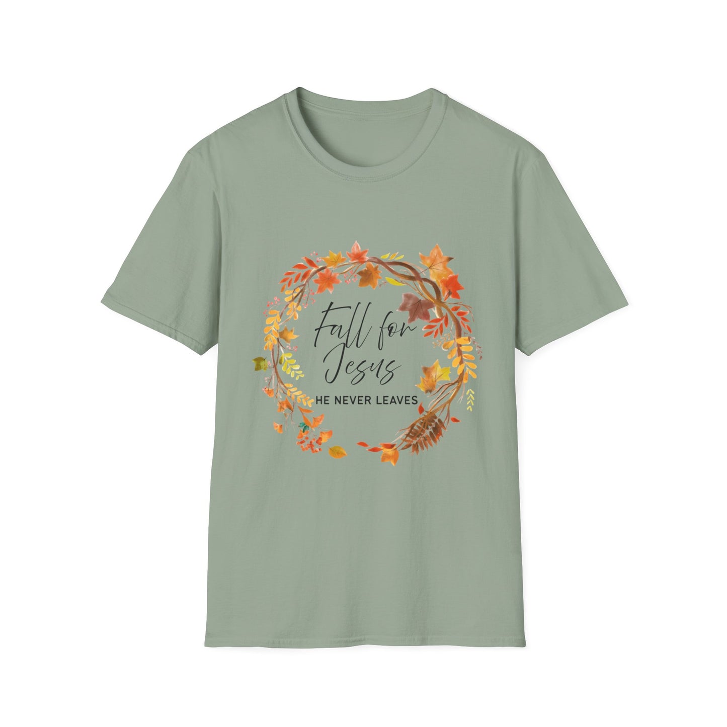 Fall for Jesus T-Shirt 100% Cotton
