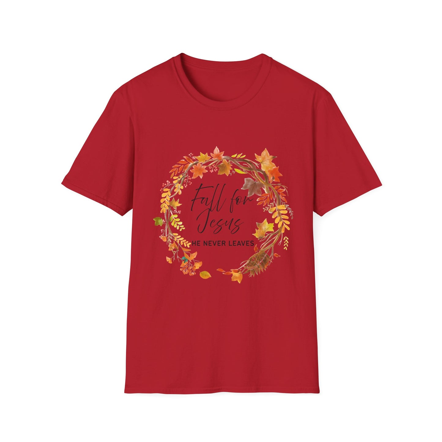 Fall for Jesus T-Shirt 100% Cotton
