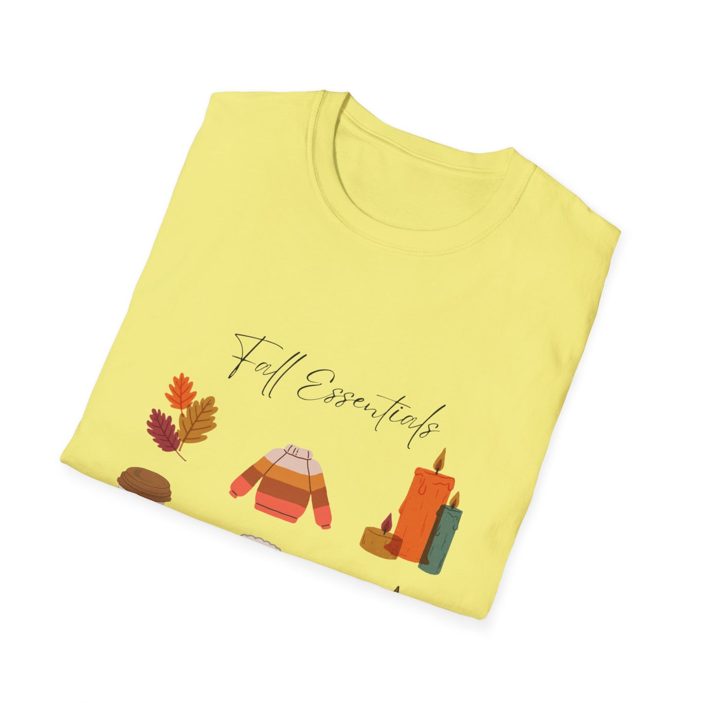 Fall Essentials T-Shirt 100% Cotton