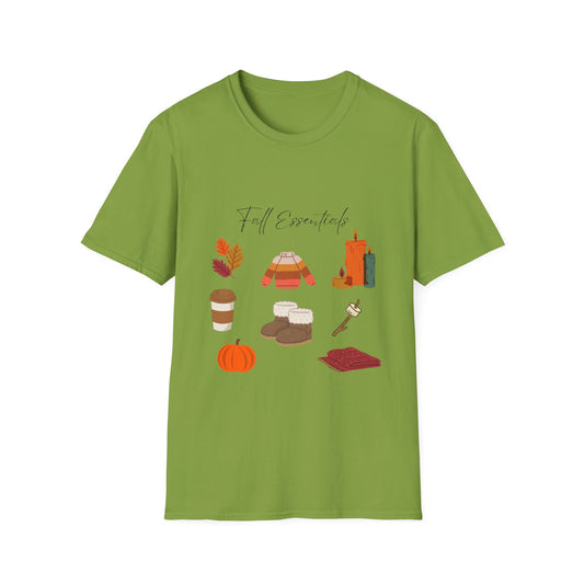 Fall Essentials T-Shirt 100% Cotton