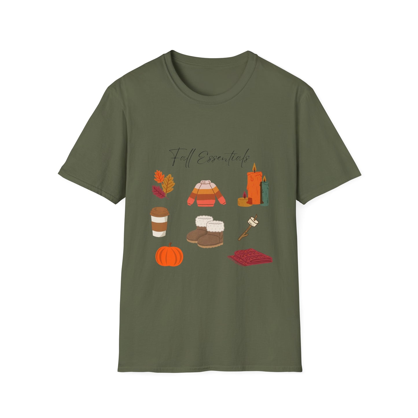 Fall Essentials T-Shirt 100% Cotton
