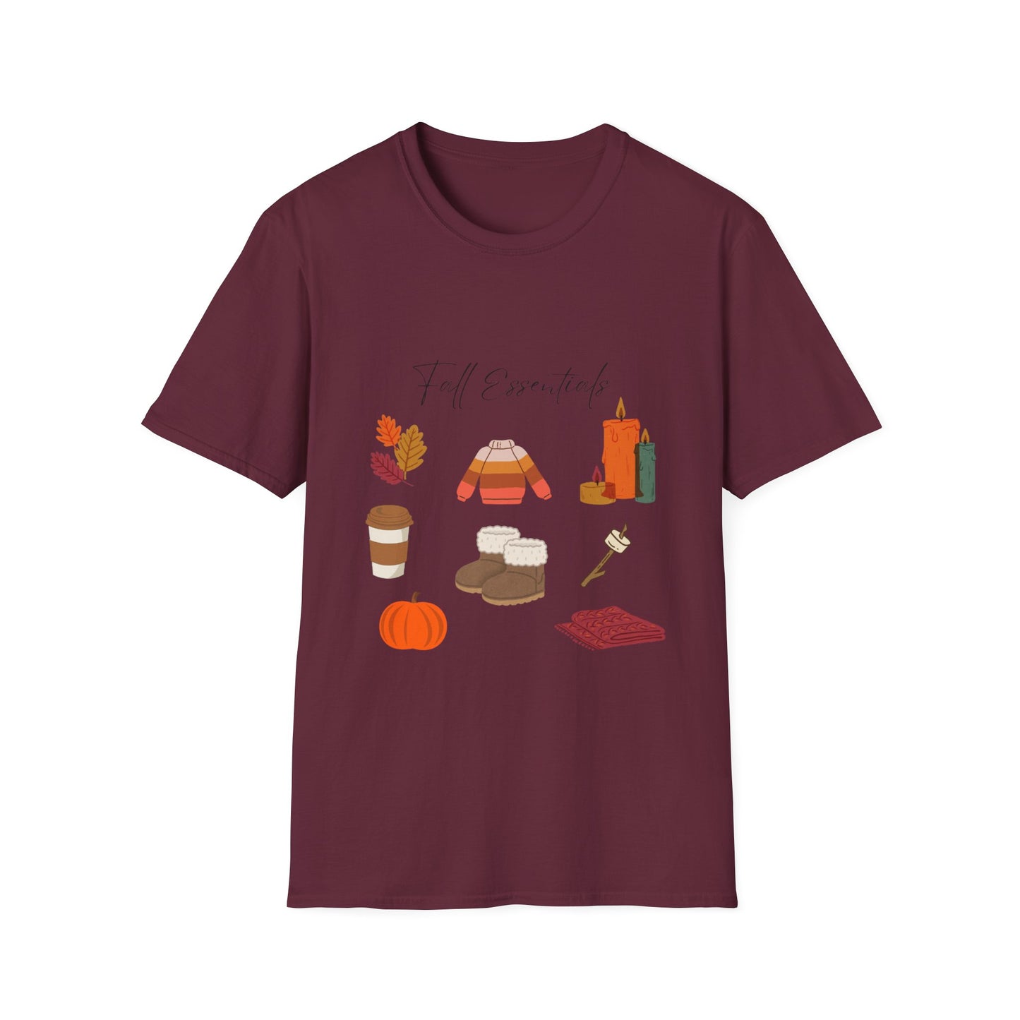 Fall Essentials T-Shirt 100% Cotton