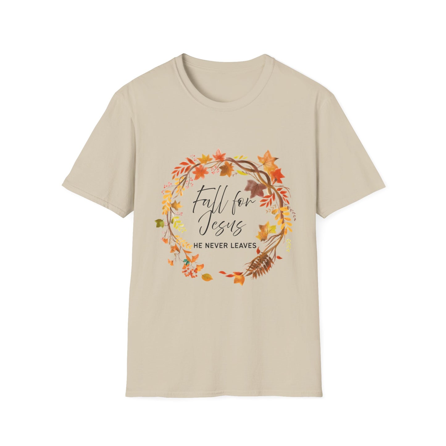 Fall for Jesus T-Shirt 100% Cotton