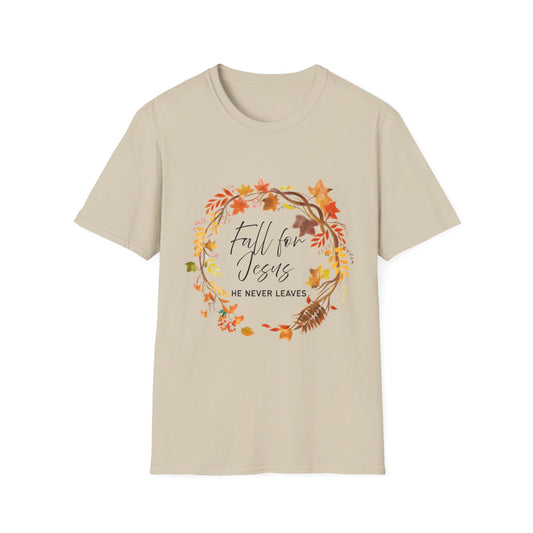 Fall for Jesus T-Shirt 100% Cotton