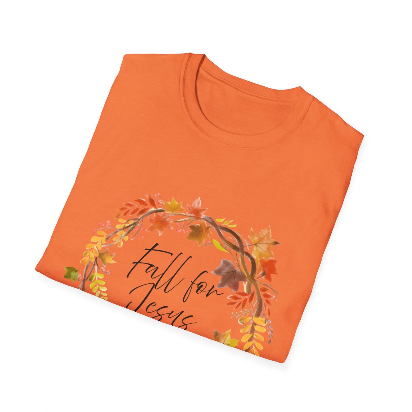 Fall for Jesus T-Shirt 100% Cotton