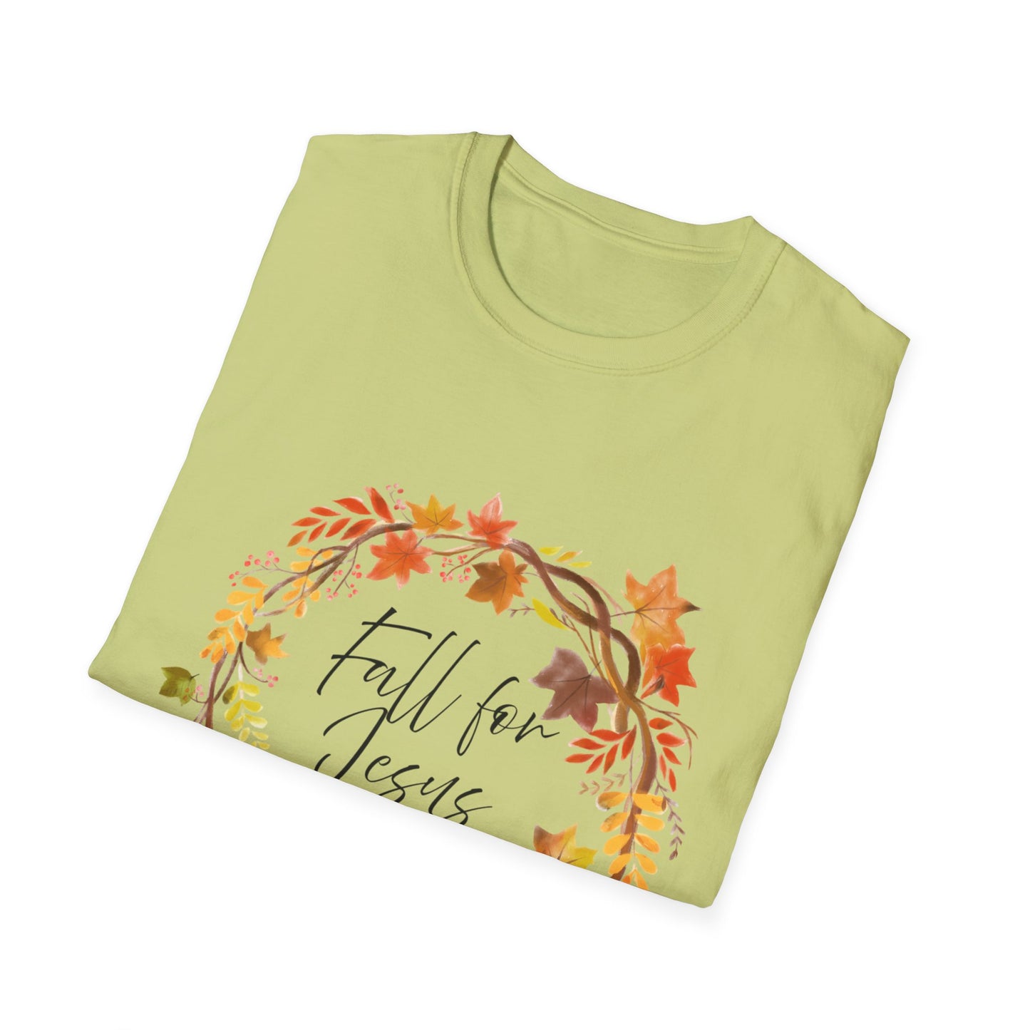 Fall for Jesus T-Shirt 100% Cotton