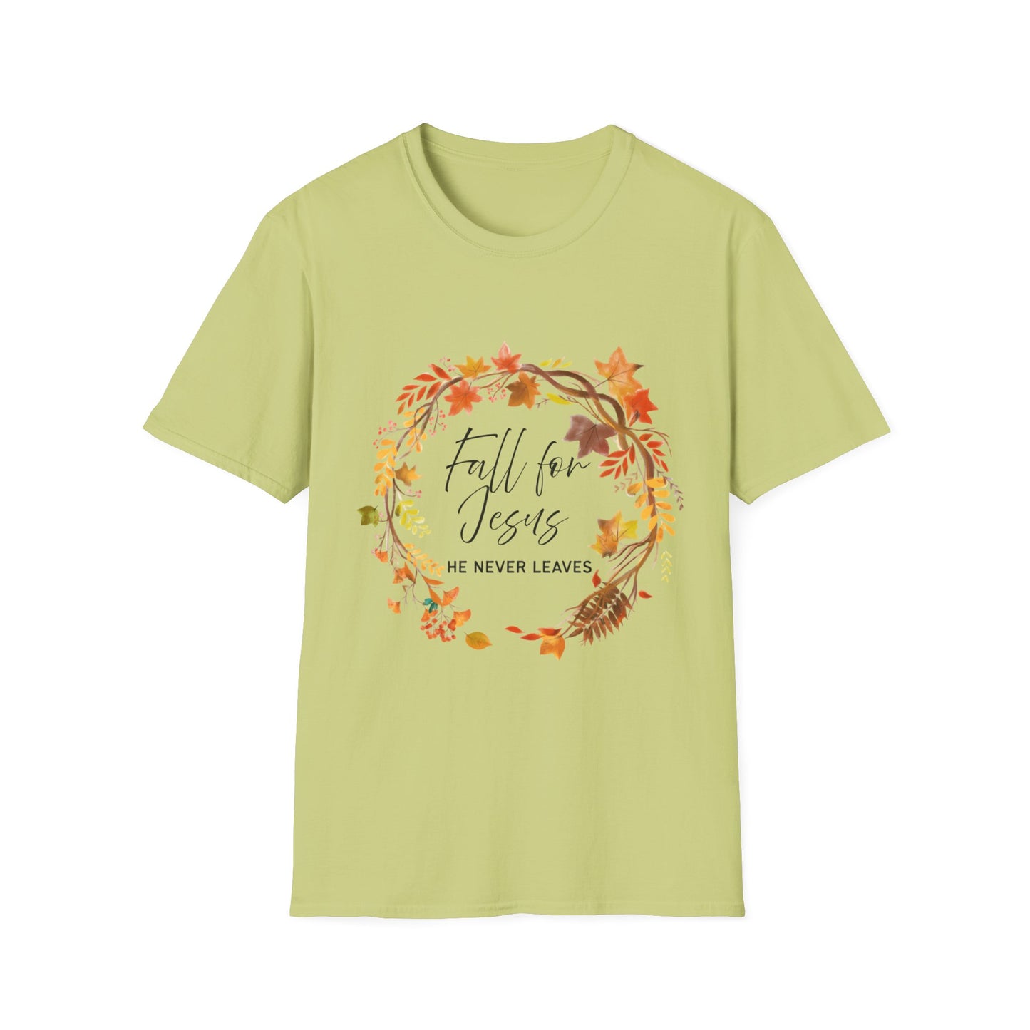 Fall for Jesus T-Shirt 100% Cotton