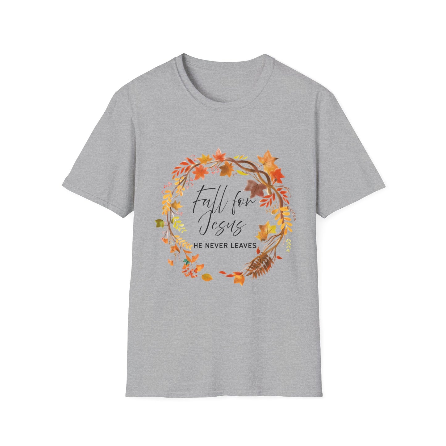Fall for Jesus T-Shirt 100% Cotton