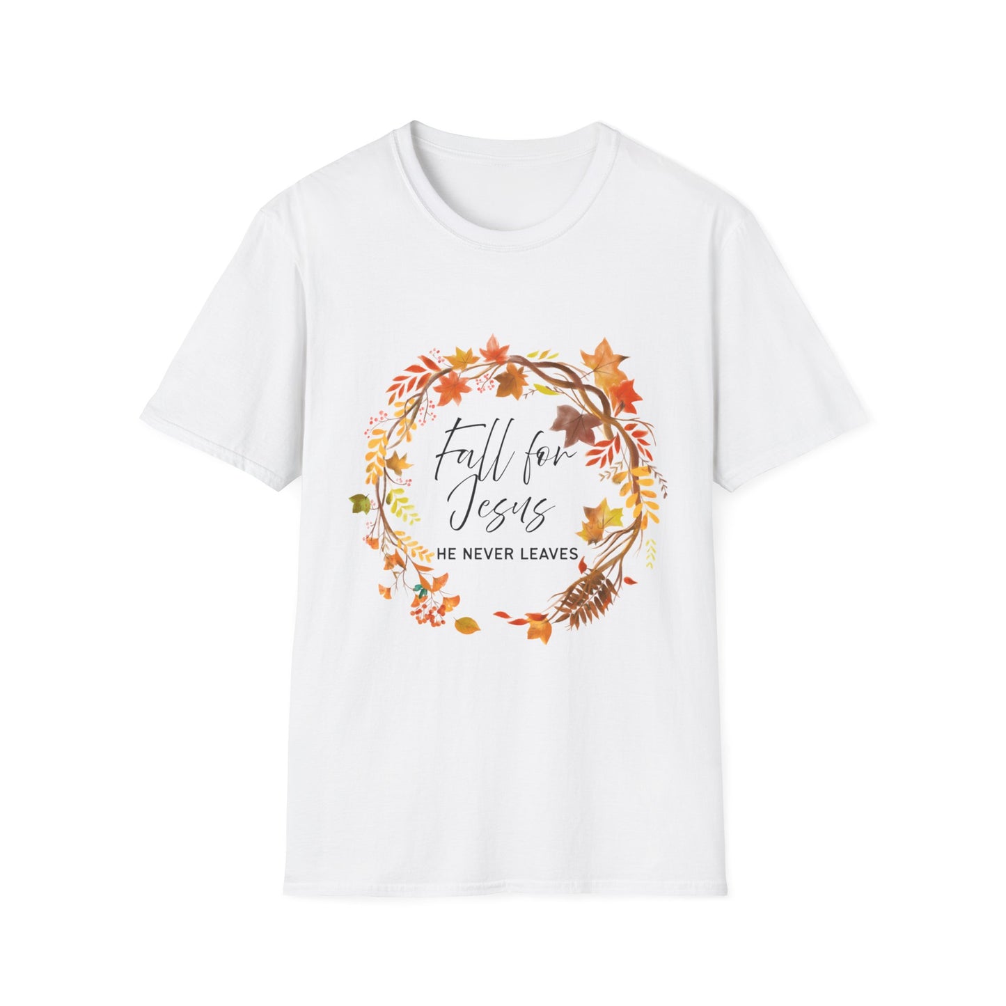 Fall for Jesus T-Shirt 100% Cotton