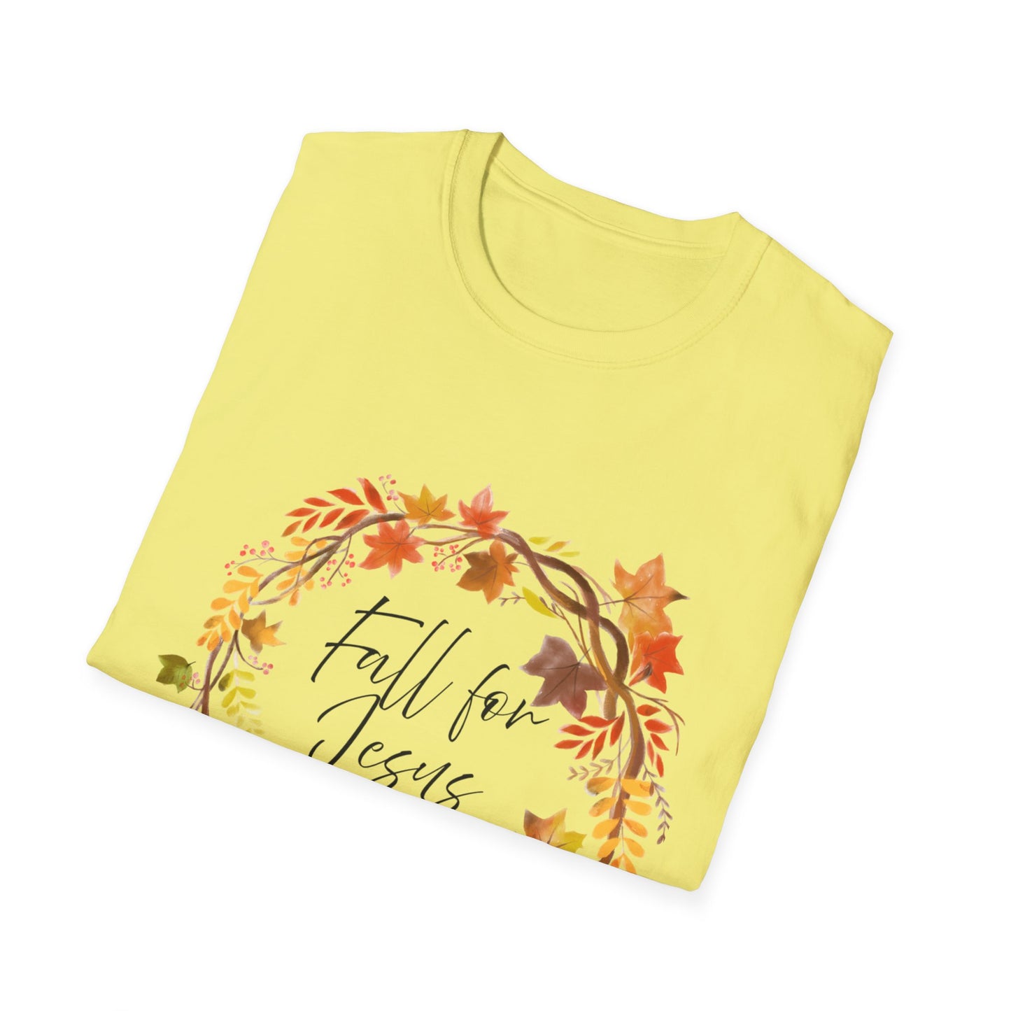 Fall for Jesus T-Shirt 100% Cotton