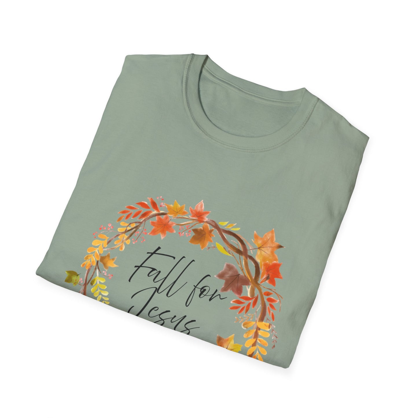 Fall for Jesus T-Shirt 100% Cotton