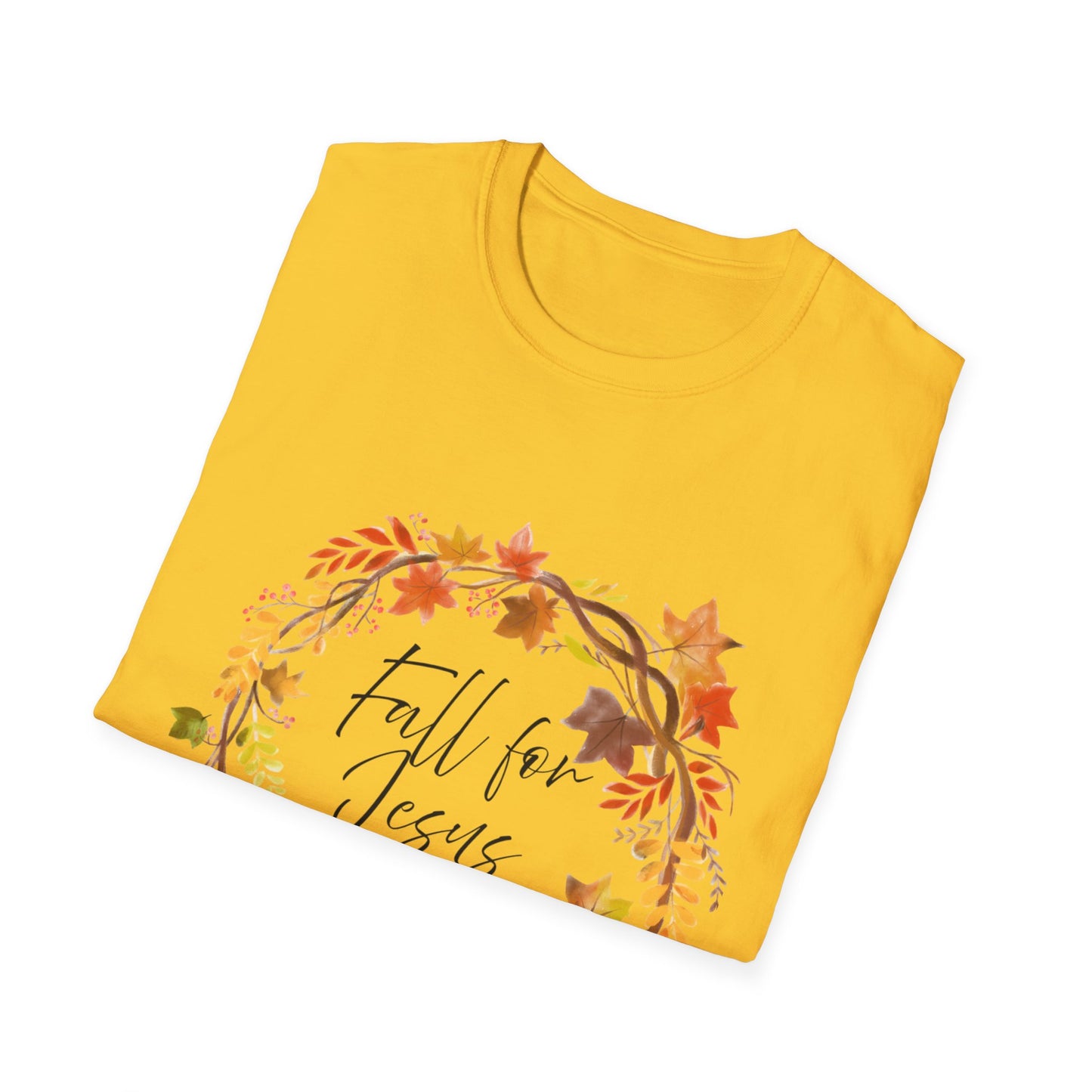 Fall for Jesus T-Shirt 100% Cotton
