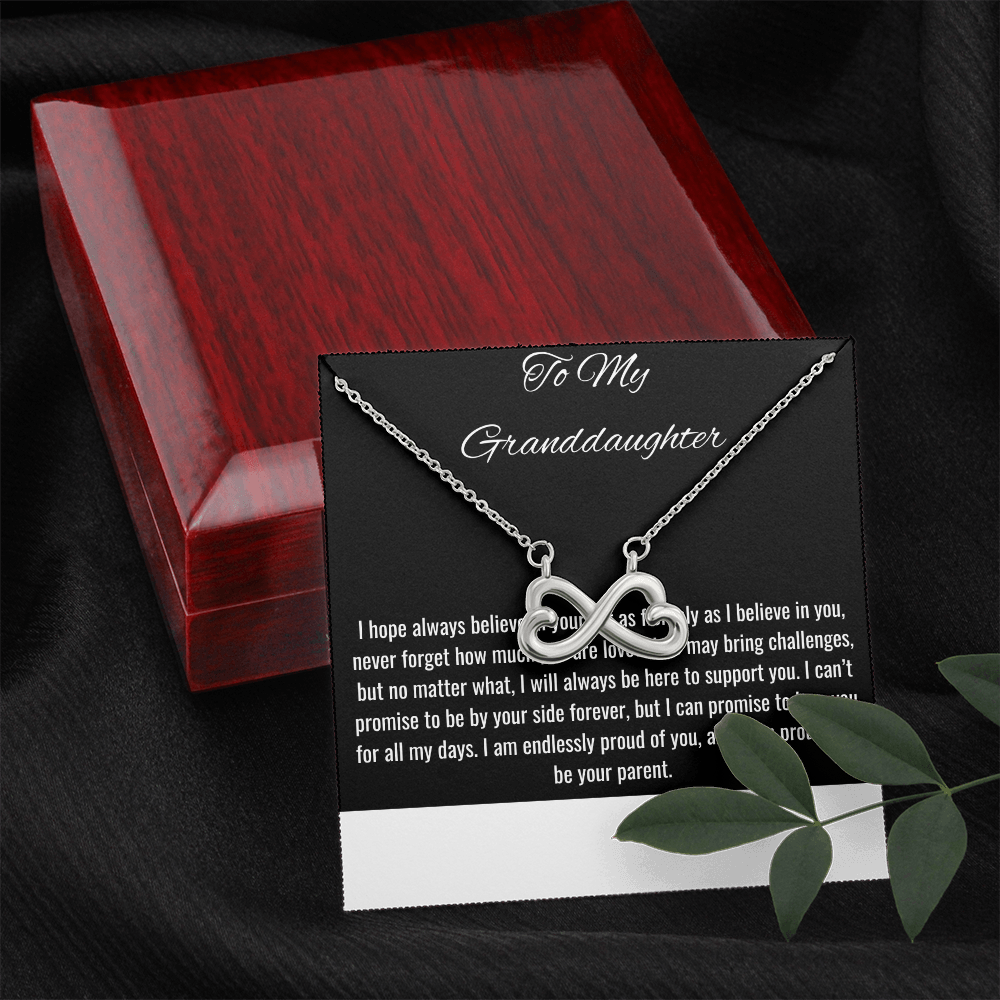 To My Granddaughter -- With Personalized Message Box