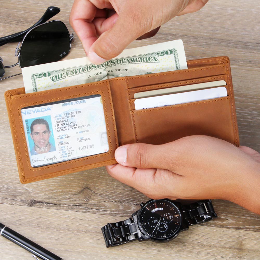 Appreciated More Than You Know - Father's Day Wallet