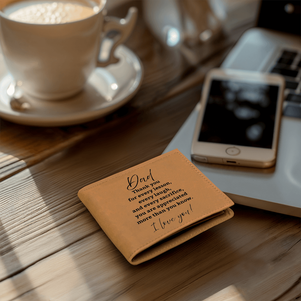 Appreciated More Than You Know - Father's Day Wallet
