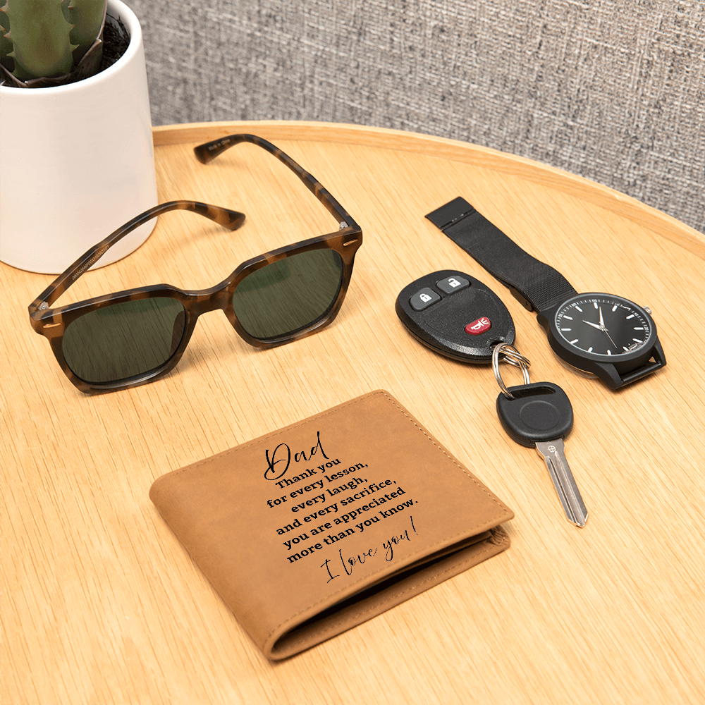 Appreciated More Than You Know - Father's Day Wallet