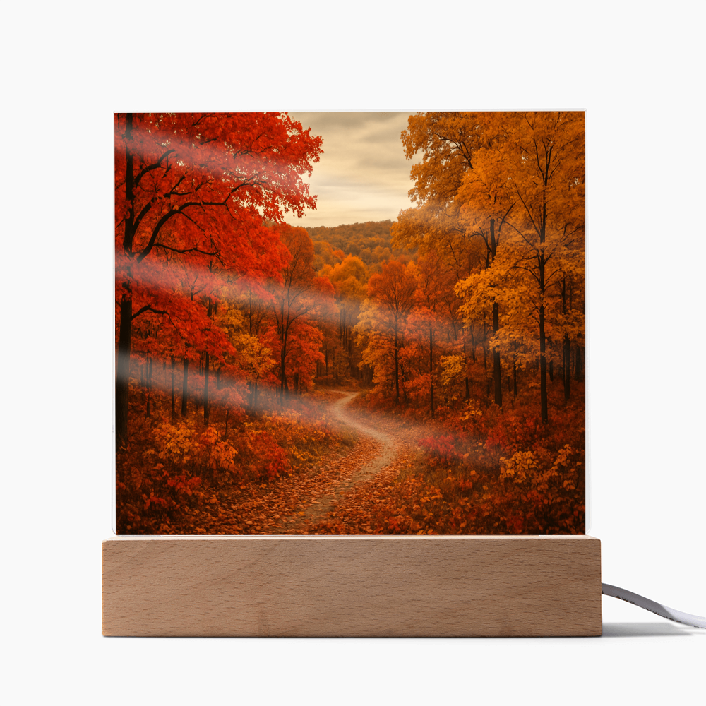 The Amber Trail LED Acrylic