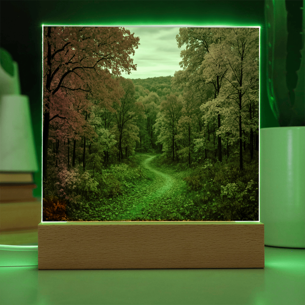 The Amber Trail LED Acrylic