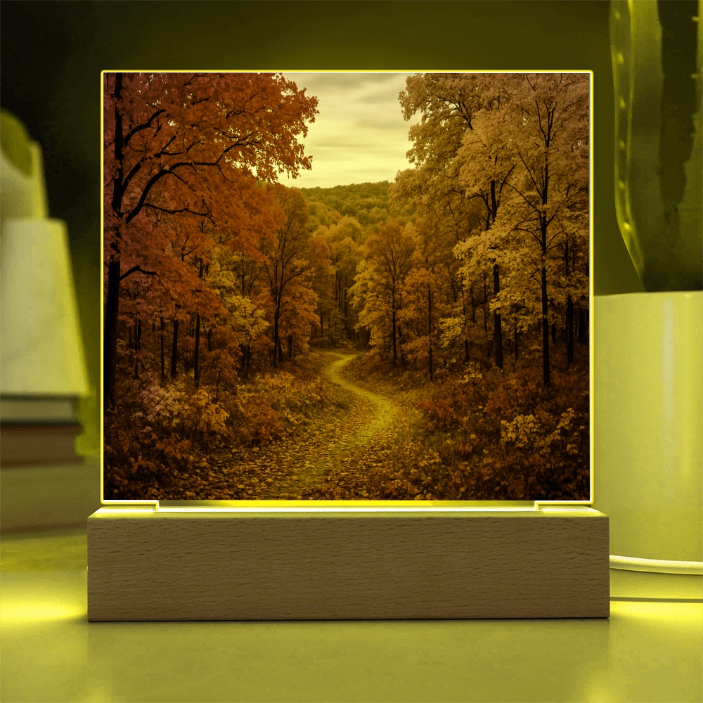 The Amber Trail LED Acrylic