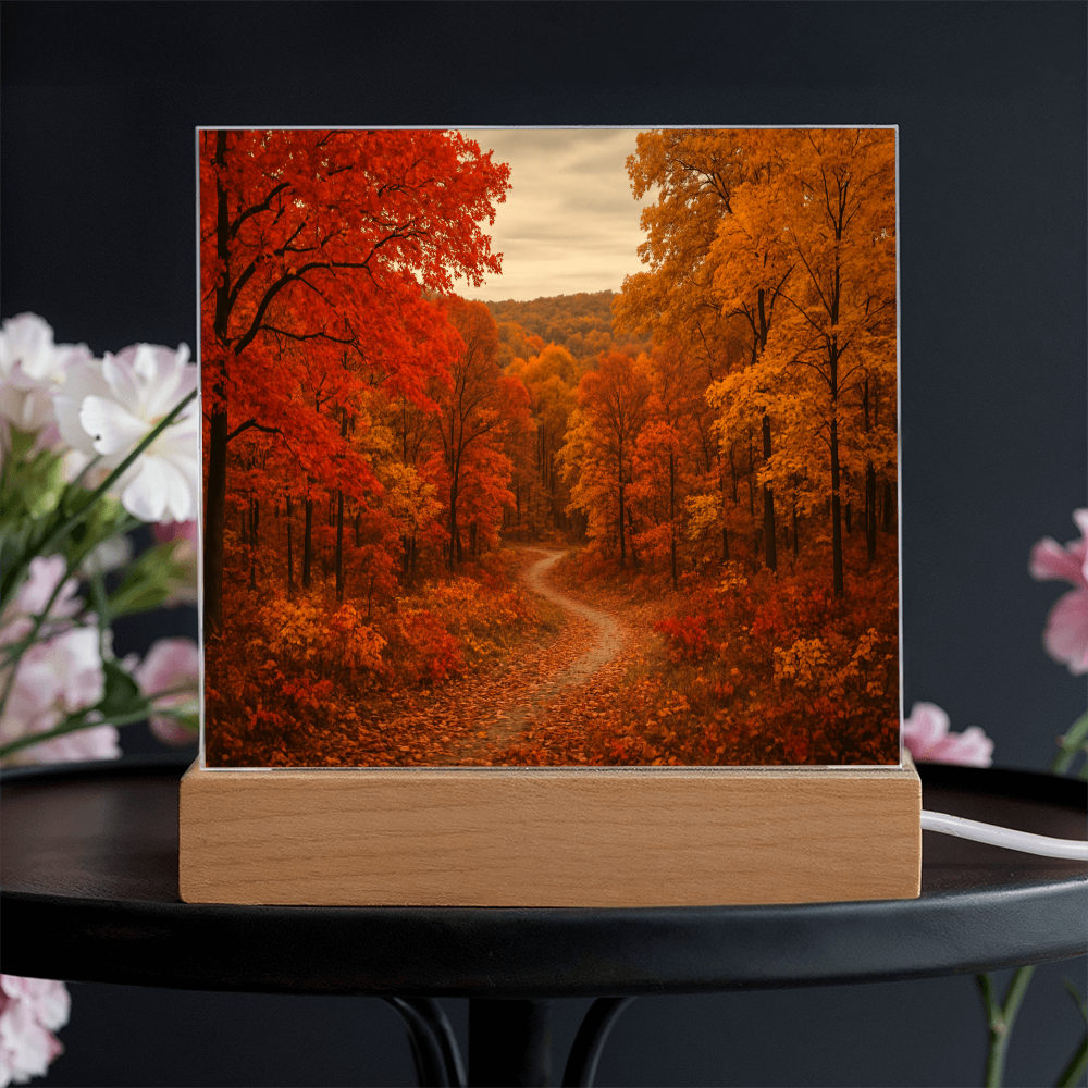 The Amber Trail LED Acrylic