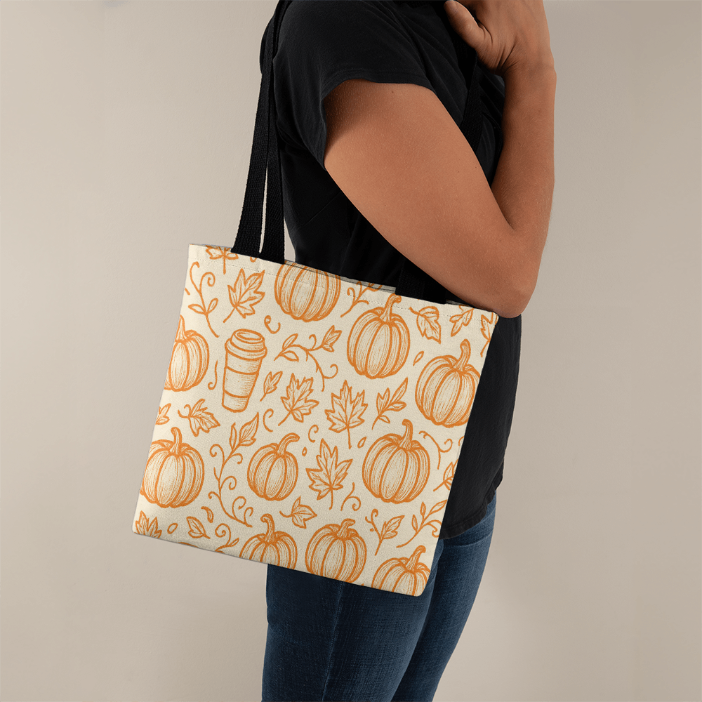 Pumpkin Spice Stroll Tote Bag