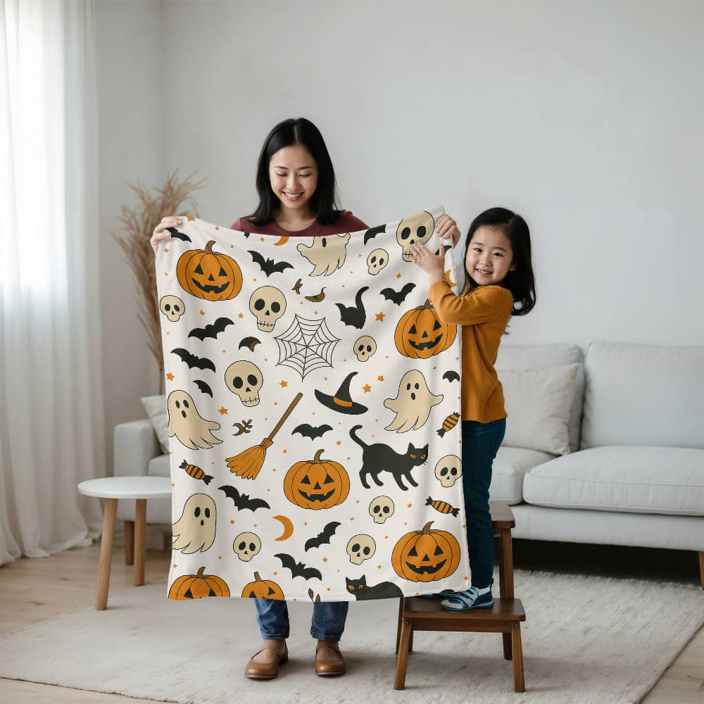 Spooky Snuggle Throw