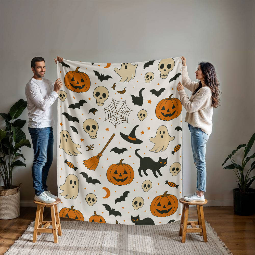 Spooky Snuggle Throw