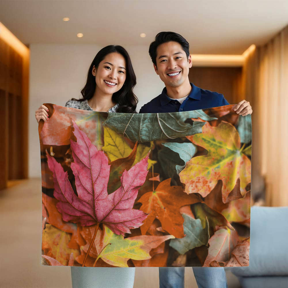 Autumn Leaves Blanket