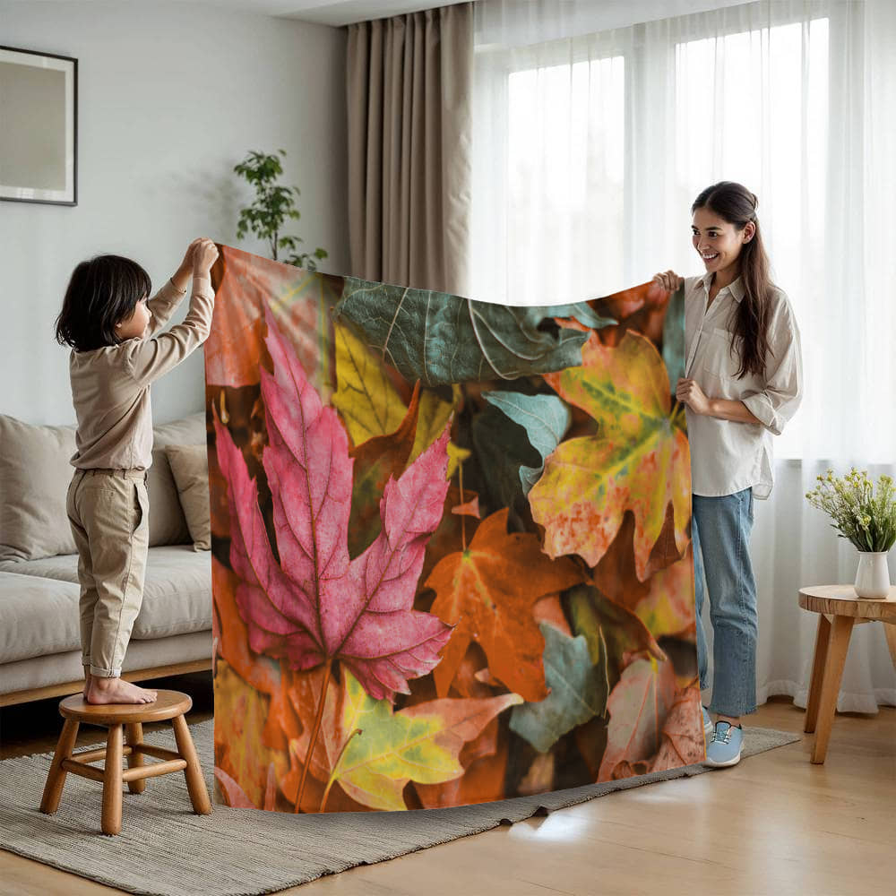 Autumn Leaves Blanket
