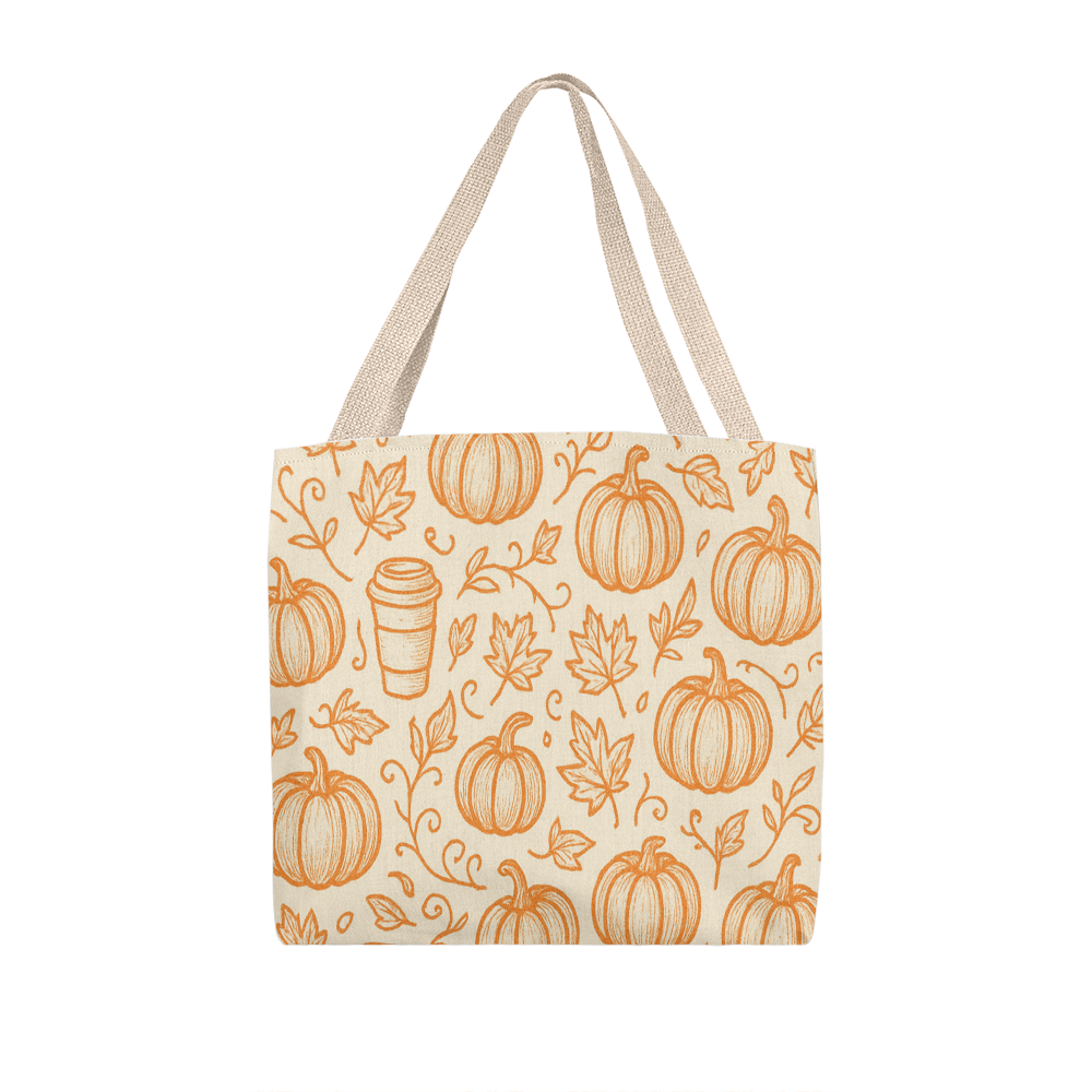 Pumpkin Spice Stroll Tote Bag