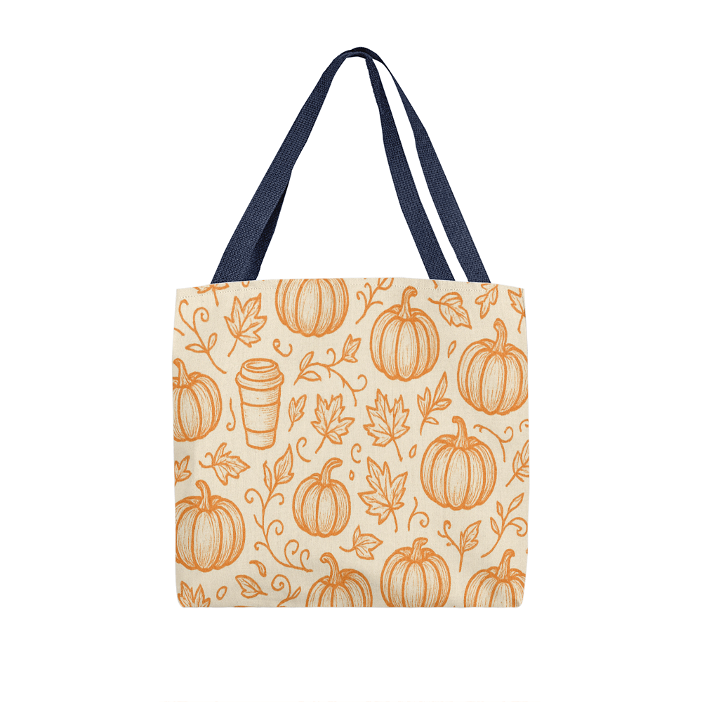 Pumpkin Spice Stroll Tote Bag