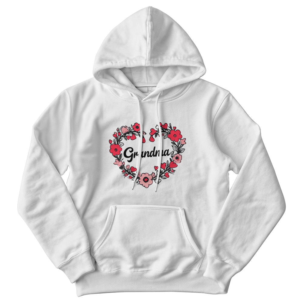 Grandma's Love in Bloom Hoodie