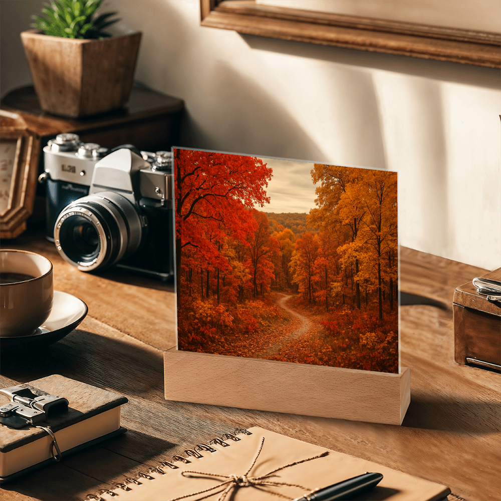 The Amber Trail LED Acrylic