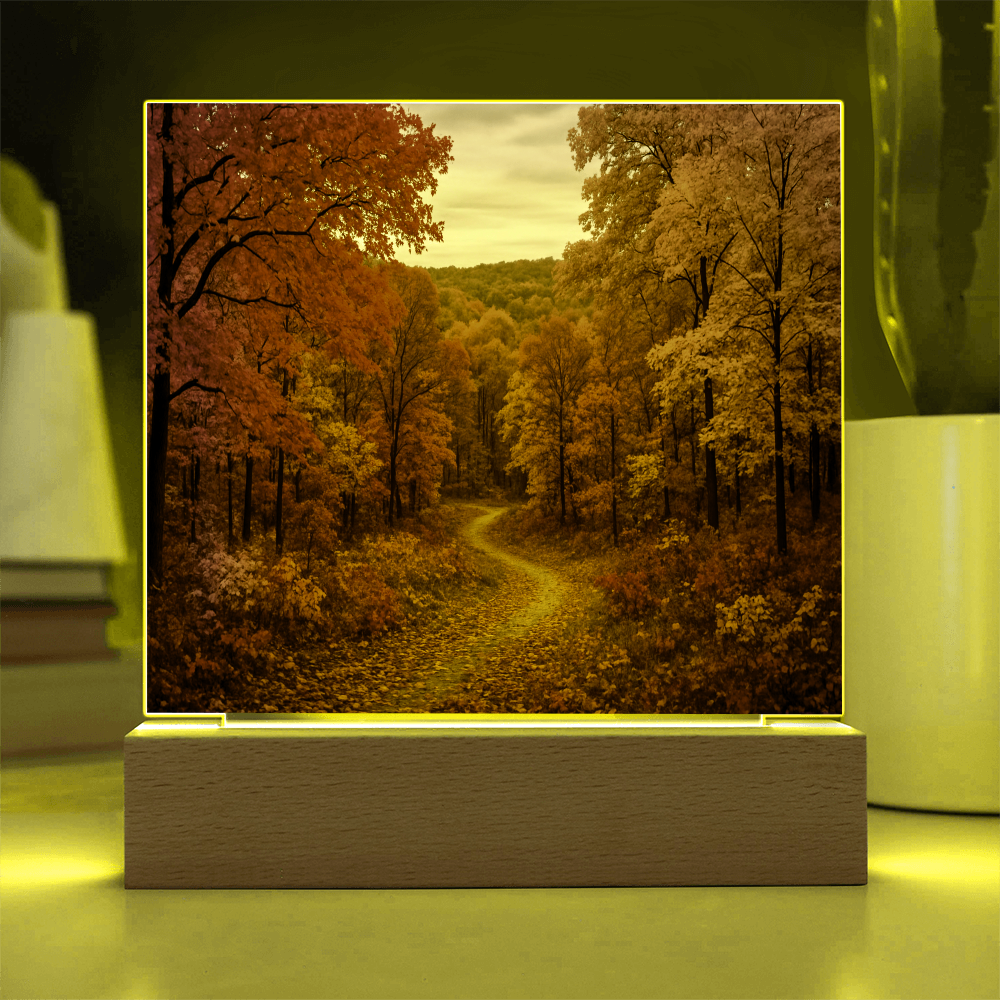 The Amber Trail LED Acrylic